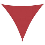 Vela Parasole 160 g/m Rossa 5x5x5 m in HDPE