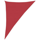 Vela Parasole 160 g/m Rossa 4x5x6,8 m in HDPE