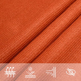 Vela Parasole 160 g/m Arancione 2x2,5 m in HDPE
