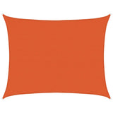 Vela Parasole 160 g/m Rettangolare Arancione 6x8 m in HDPE