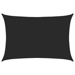 Vela Parasole 160 g/m Nera 3,5x4,5 m in HDPE