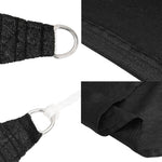 Vela Parasole 160 g/m Nera 3,5x4,5 m in HDPE