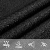 Vela Parasole 160 g/m Nera 3,5x4,5 m in HDPE