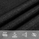 Vela Parasole 160 g/m Nera 3,5x4,5 m in HDPE