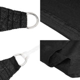 Vela Parasole 160 g/m Nera 6x6x6 m in HDPE