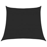 Vela Parasole 160 g/m Trapezio Nero 4/5x4 m in HDPE