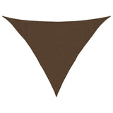 Vela Parasole 160 g/m Marrone 3,5x3,5x4,9 m in HDPE