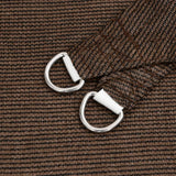 Vela Parasole 160 g/m Marrone 3,5x3,5x4,9 m in HDPE