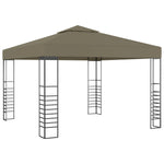 Gazebo da Giardino 3x3 m Grigio Talpa 180 g/m