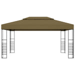 Gazebo 3x4 m Grigio Talpa 180 g/m