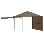 Gazebo Tetto Doppio Estendibile 3x3x2,75m Grigio Talpa 180g/m