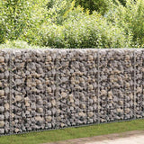 Gabbione con Copertura in Acciaio Zincato 60x30x100 cm
