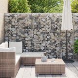 Gabbione in Acciaio Zincato Coperto 900x30x200 cm