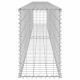 Gabbione con Copertura in Acciaio Zincato 300x30x50 cm
