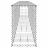 Gabbione con Copertura in Acciaio Zincato 300x30x50 cm