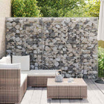 Gabbione in Acciaio Zincato Coperto 300x30x200 cm