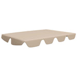 Baldacchino per Dondolo Giardino Beige 188/168x145/110 cm