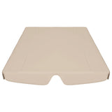 Baldacchino per Dondolo Giardino Beige 188/168x145/110 cm