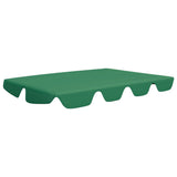 Baldacchino per Dondolo Giardino Verde 150/130x105/70 cm