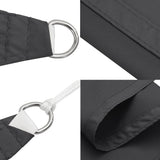 Vela Parasole in Tela Oxford Quadrata 6x6 m Antracite