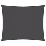 Parasole a Vela Oxford Rettangolare 2x3 m Antracite