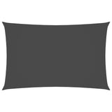 Parasole a Vela Oxford Rettangolare 2x5 m Antracite