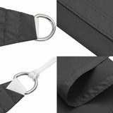 Parasole a Vela Oxford Rettangolare 2,5x4 m Antracite