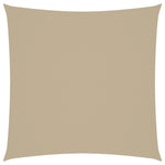 Parasole a Vela in Tela Oxford Quadrato 3x3 m Beige