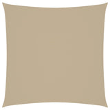 Parasole a Vela in Tela Oxford Quadrato 3x3 m Beige