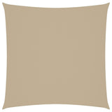 Parasole a Vela in Tela Oxford Quadrato 7x7 m Beige