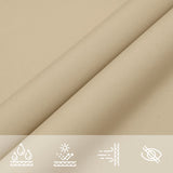 Parasole a Vela Oxford Rettangolare 3x6 m Beige