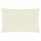 Parasole a Vela Oxford Rettangolare 2x5 m Crema