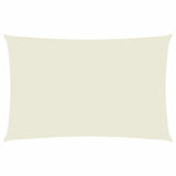 Parasole a Vela Oxford Rettangolare 2x5 m Crema