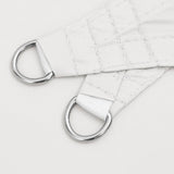 Parasole a Vela Oxford Rettangolare 2,5x5 m Bianco