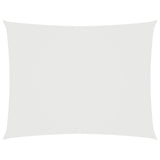 Parasole a Vela Oxford Rettangolare 3x5 m Bianco