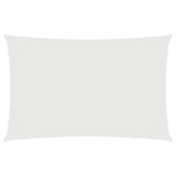 Parasole a Vela Oxford Rettangolare 4x7 m Bianco
