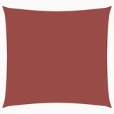 Vela Parasole in Tela Oxford Quadrata 4,5x4,5 m Terracotta