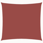 Vela Parasole in Tela Oxford Quadrata 6x6 m Terracotta