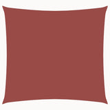 Vela Parasole in Tela Oxford Quadrata 6x6 m Terracotta