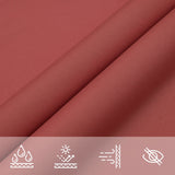 Parasole a Vela in Tela Oxford Quadrata 7x7 m Nero