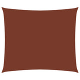 Parasole a Vela Oxford Rettangolare 3x4 m Terracotta