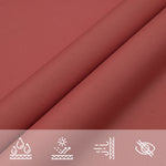 Parasole a Vela Oxford Triangolare 4,5x4,5x4,5 m Terracotta
