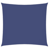 Parasole a Vela in Tela Oxford Quadrata 6x6 m Blu