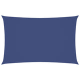 Parasole a Vela Oxford Rettangolare 2x5 m Blu
