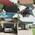 Parasole a Vela Oxford Rettangolare 3x4 m Blu