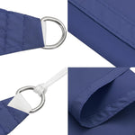 Parasole a Vela Oxford Rettangolare 3x4 m Blu