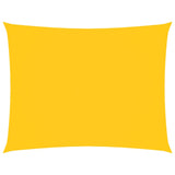 Parasole a Vela Oxford Rettangolare 2,5x3,5 m Gialla