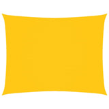 Parasole a Vela Oxford Rettangolare 3,5x4,5 m Gialla