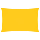 Parasole a Vela Oxford Rettangolare 4x7 m Giallo