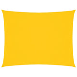 Parasole a Vela Oxford Rettangolare 5x6 m Gialla